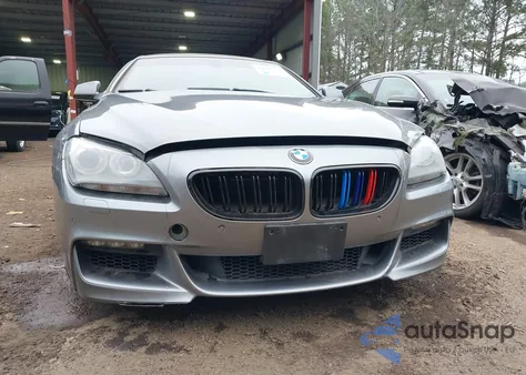 2013 BMW 650I Gran Coupe xDrive z USA, uszkodzony, nr VIN WBA6B4C59DDG67750